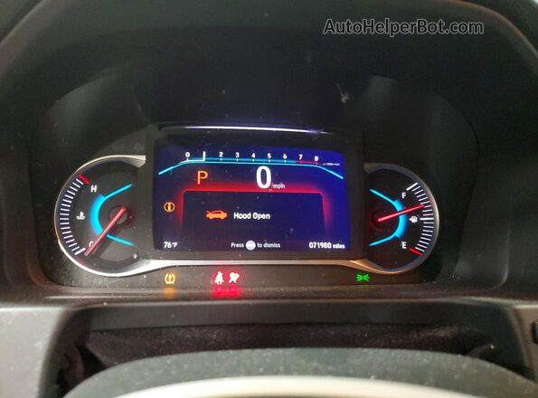 5FNYF6H58LB024766 2020 HONDA PILOT Gray Widok zestawu wskaźników