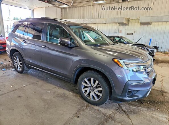 5FNYF6H58LB049697 2020 HONDA PILOT Gray Delantero derecho