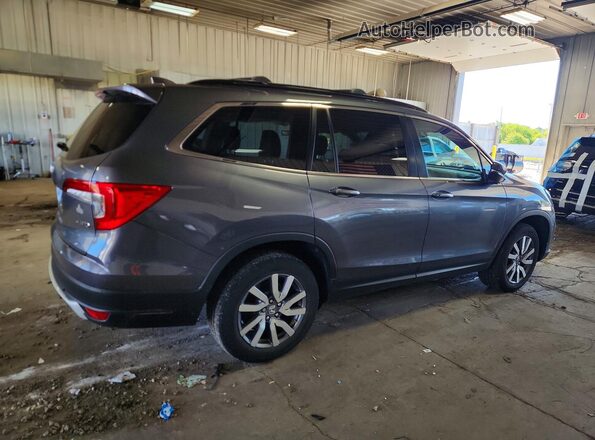 5FNYF6H58LB049697 2020 HONDA PILOT Gray Trasero derecho