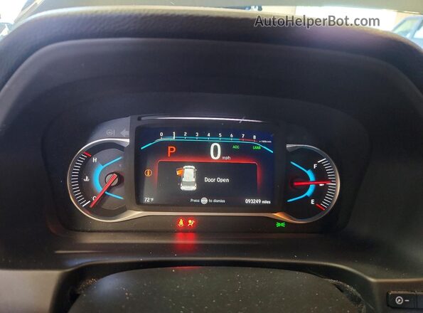 5FNYF6H58LB049697 2020 HONDA PILOT Gray Vista del cuadro de instrumentos