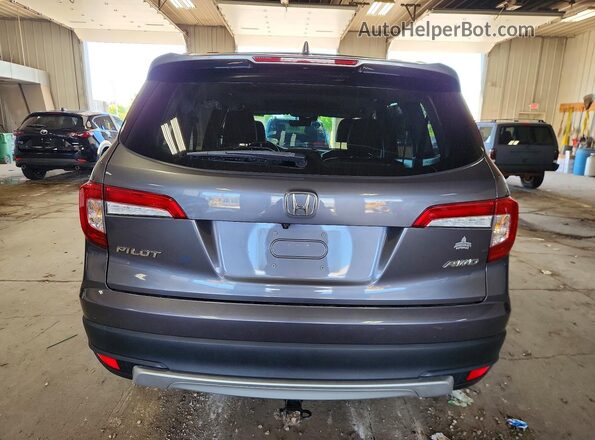 5FNYF6H58LB049697 2020 HONDA PILOT Gray Vista trasera