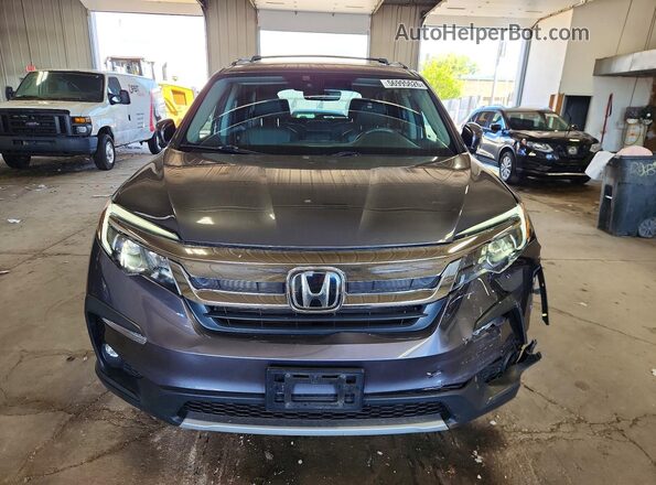 5FNYF6H58LB049697 2020 HONDA PILOT Gray Vista frontal