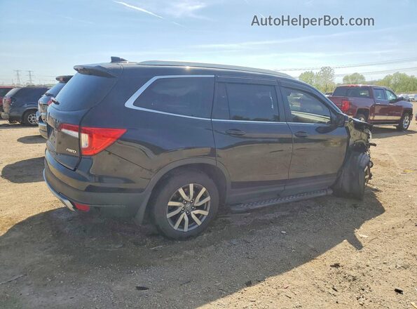 5FNYF6H58MB051466 2021 HONDA PILOT Black Rear right