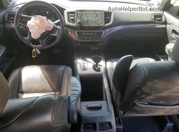 5FNYF6H58MB051466 2021 HONDA PILOT Black Dashboard view