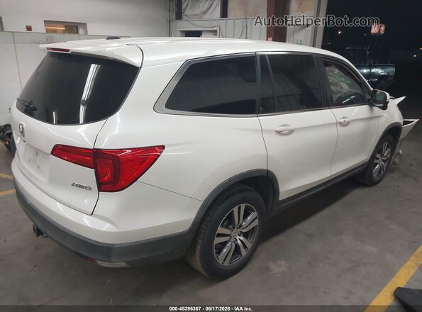 5FNYF6H59GB095092 2016 HONDA PILOT White უკანა მარჯვენა