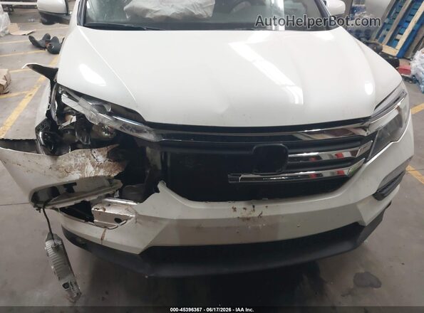 5FNYF6H59GB095092 2016 HONDA PILOT White წინა ხედი
