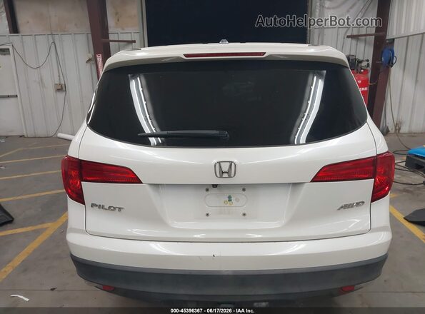 5FNYF6H59GB095092 2016 HONDA PILOT White 