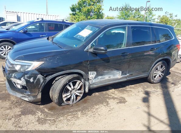 5FNYF6H59HB063633 2017 HONDA PILOT Black Սալոնի 360 աստիճան տեսք