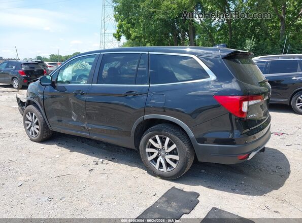 5FNYF6H59KB047004 2019 HONDA PILOT Black Rear left
