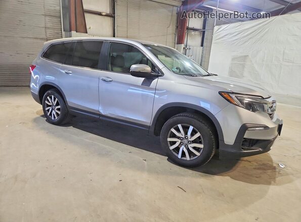 5FNYF6H59KB047858 2019 HONDA PILOT Gray 