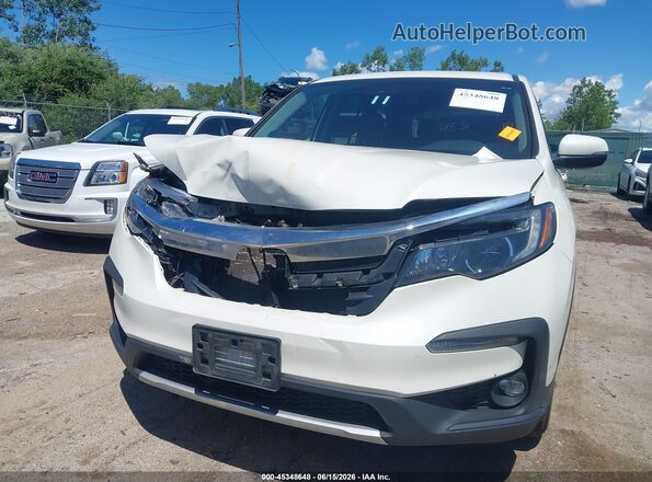 5FNYF6H59KB050372 2019 HONDA PILOT White Vista frontal