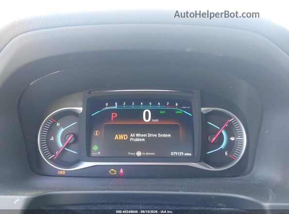 5FNYF6H59KB050372 2019 HONDA PILOT White Vista de los asientos traseros