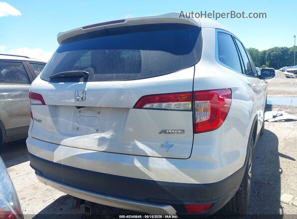 5FNYF6H59KB050372 2019 HONDA PILOT White 