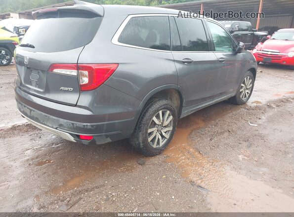 5FNYF6H59KB093559 2019 HONDA PILOT Черный Задняя правая четверть