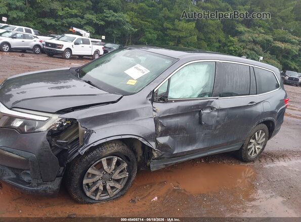 5FNYF6H59KB093559 2019 HONDA PILOT Черный Вид спереди