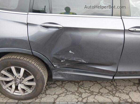 5FNYF6H59KB094341 2019 HONDA PILOT Серый Вид спереди