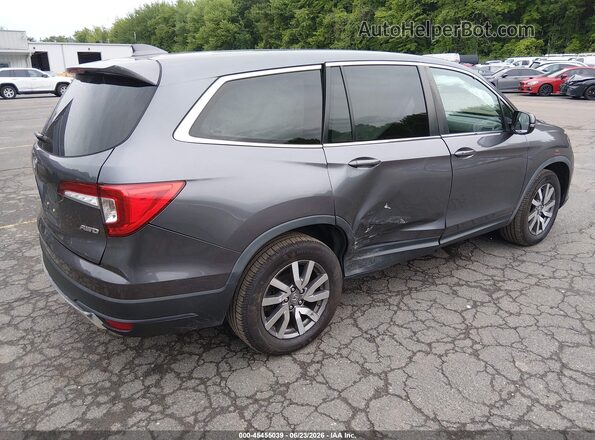 5FNYF6H59KB094341 2019 HONDA PILOT Серый Задняя правая четверть
