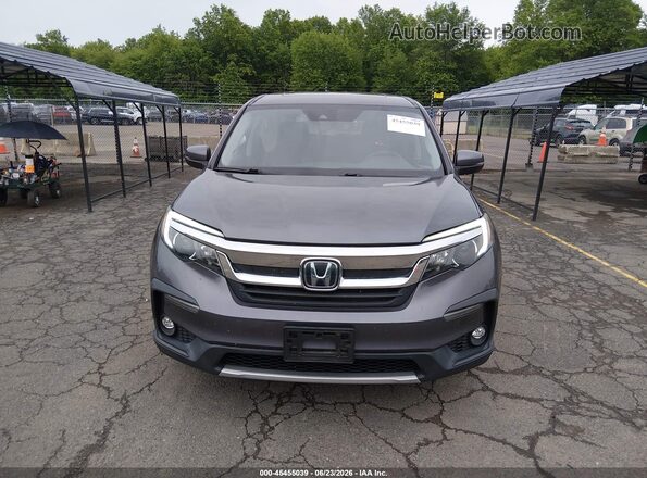 5FNYF6H59KB094341 2019 HONDA PILOT Серый Вид щитка приборов