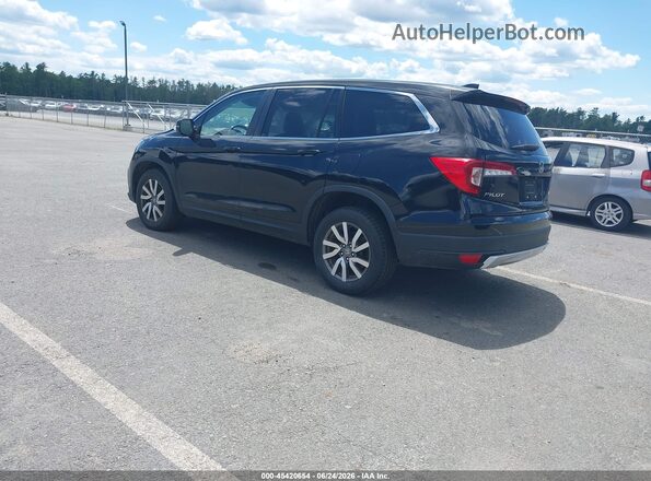 5FNYF6H59KB095876 2019 HONDA PILOT Black Հետևի ձախ