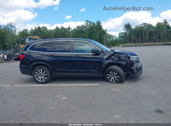 5FNYF6H59KB095876 2019 HONDA PILOT Black Սալոնի հետևի տեսք