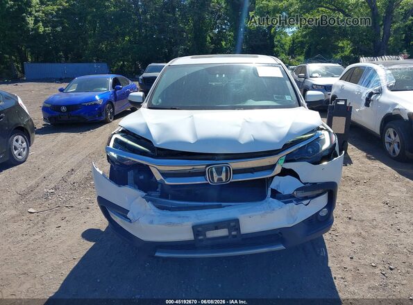 5FNYF6H59LB022363 2020 HONDA PILOT White ხელსაწყოთა პანელის ხედი