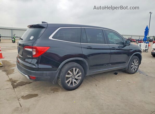 5FNYF6H59LB026705 2020 HONDA PILOT Black Rear right