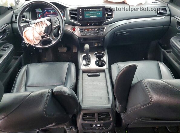 5FNYF6H59LB026705 2020 HONDA PILOT Black Dashboard view