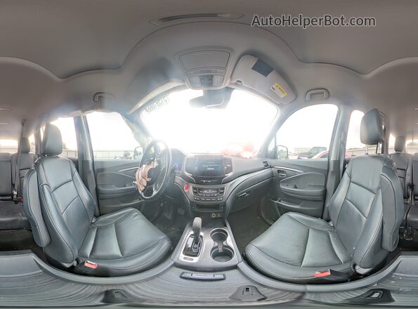 5FNYF6H59LB026705 2020 HONDA PILOT Black 360 interior view