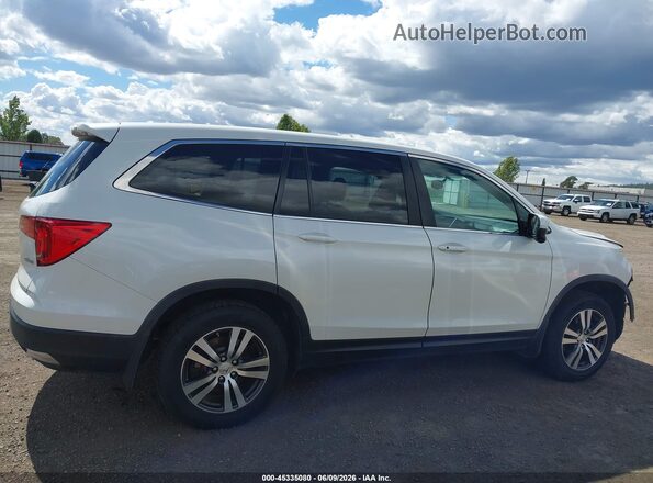 5FNYF6H5XJB034955 2018 HONDA PILOT White სალონის 360-გრადუსიანი ხედი