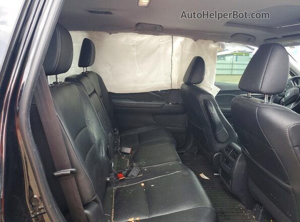 5FNYF6H5XKB054897 2019 HONDA PILOT Black Սալոնի հետևի տեսք