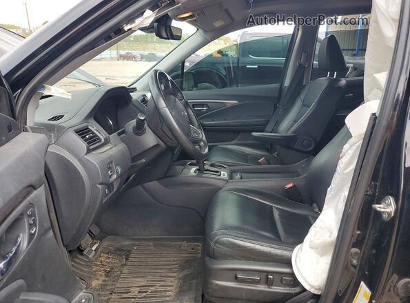 5FNYF6H5XKB054897 2019 HONDA PILOT Black Սալոնի դիմացի տեսք