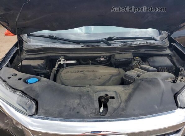 5FNYF6H5XKB054897 2019 HONDA PILOT Black Շարժիչի բաժամունքի տեսք