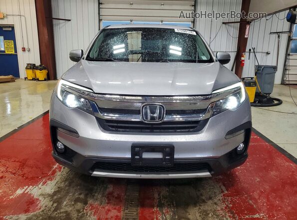 5FNYF6H5XKB096518 2019 HONDA PILOT Silver 