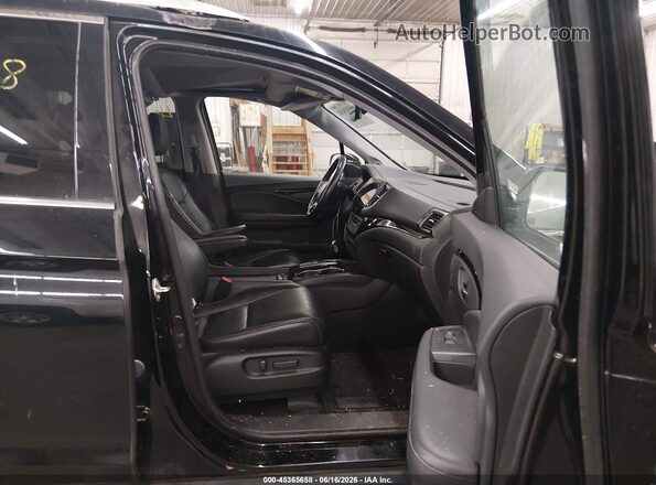 5FNYF6H60KB092776 2019 HONDA PILOT Black Вид салону спереду