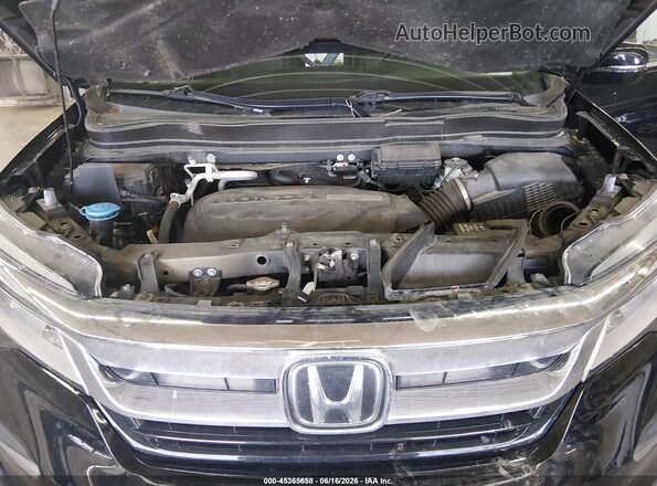 5FNYF6H60KB092776 2019 HONDA PILOT Black Вид ззаду