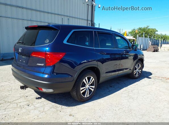 5FNYF6H61JB043360 2018 HONDA PILOT Blue Tył prawy
