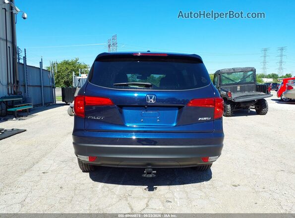 5FNYF6H61JB043360 2018 HONDA PILOT Blue 