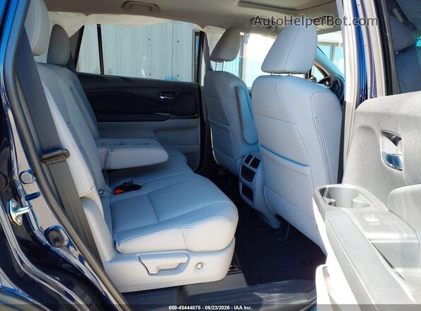 5FNYF6H61JB043360 2018 HONDA PILOT Blue Widok naklejki z numerem VIN