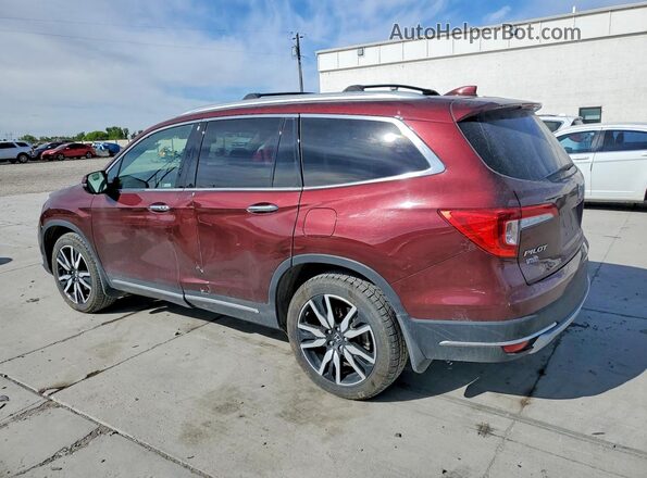 5FNYF6H61MB034937 2021 HONDA PILOT Maroon Rear left