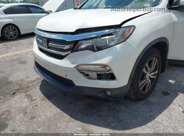 5FNYF6H62HB054538 2017 HONDA PILOT White წინა ხედი