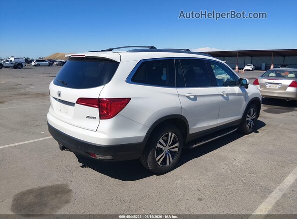 5FNYF6H63JB061407 2018 HONDA PILOT White უკანა მარჯვენა