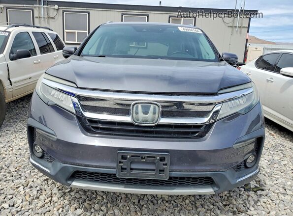 5FNYF6H64KB054757 2019 HONDA PILOT Gray Դիմացի տեսք