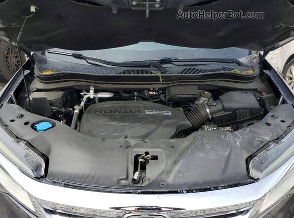 5FNYF6H64KB054757 2019 HONDA PILOT Gray Շարժիչի բաժամունքի տեսք
