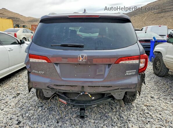 5FNYF6H64KB054757 2019 HONDA PILOT Gray Հետևի տեսք