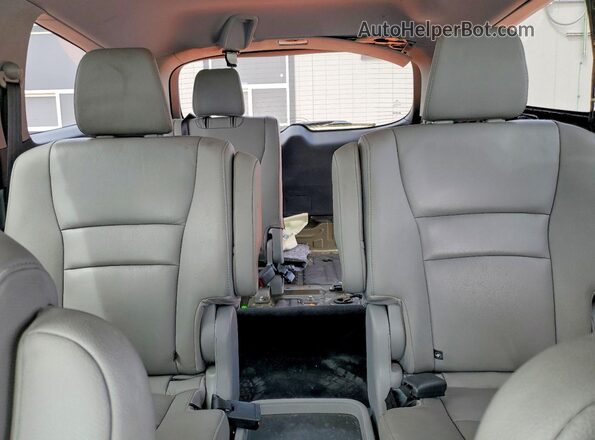 5FNYF6H64KB054757 2019 HONDA PILOT Gray Հետևի նստատեղերի տեսք