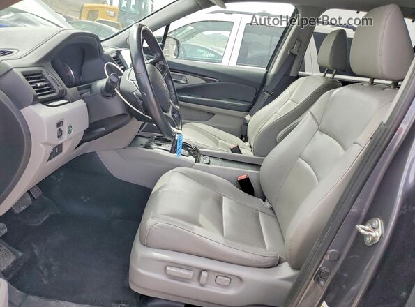 5FNYF6H64KB054757 2019 HONDA PILOT Gray Սալոնի դիմացի տեսք