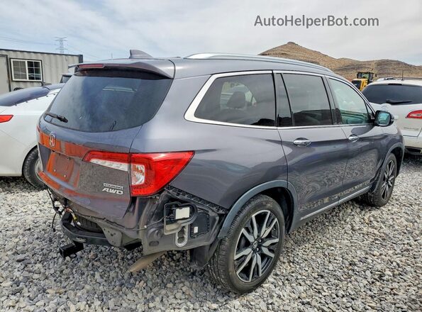 5FNYF6H64KB054757 2019 HONDA PILOT Gray Հետևի աջ