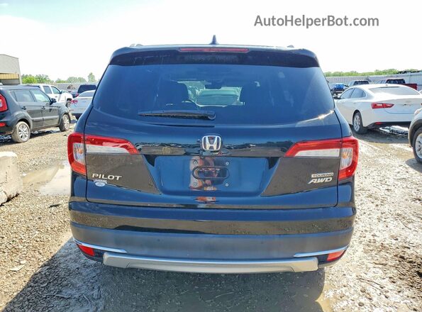 5FNYF6H64KB093042 2019 HONDA PILOT Black უკანა ხედი