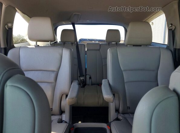5FNYF6H64MB034043 2021 HONDA PILOT Gray Вид задніх сидінь