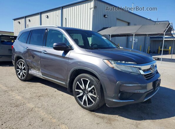 5FNYF6H64MB034043 2021 HONDA PILOT Gray Передня права чверть